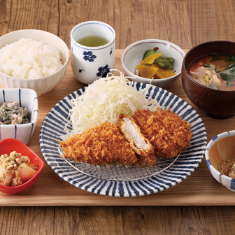 熟成厚切りとんかつ定食