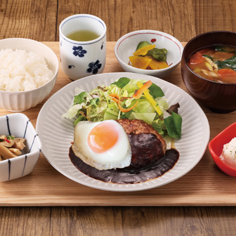 特製手ごねハンバーグ定食